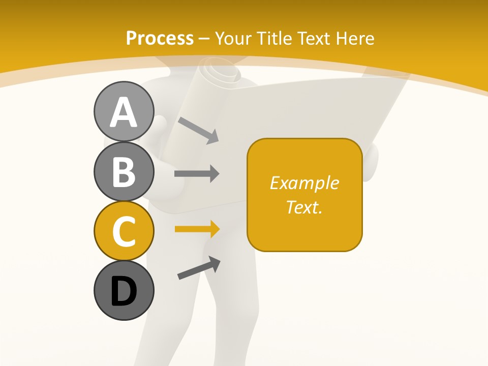 White People Cap PowerPoint Template