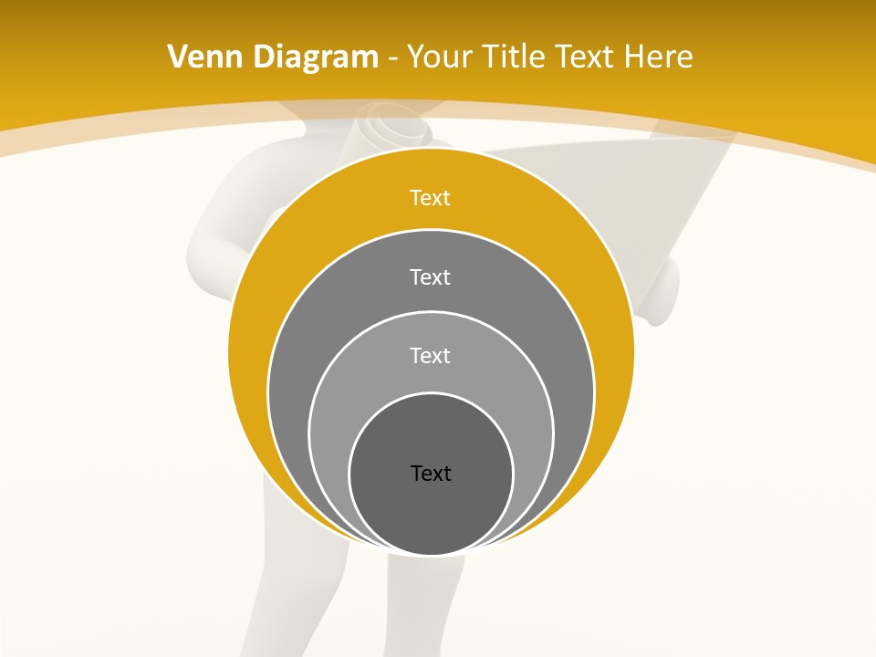 White People Cap PowerPoint Template