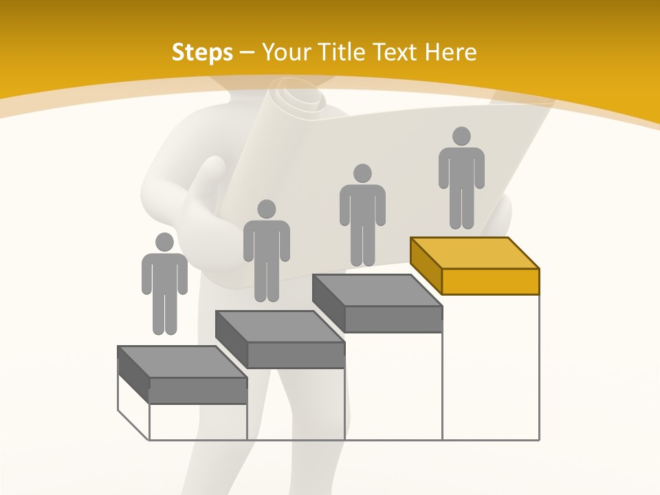 White People Cap PowerPoint Template