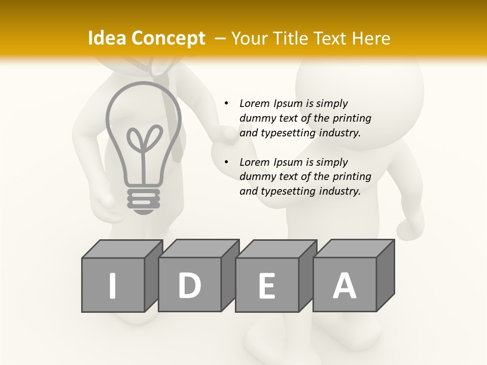Concept Industrial Plan PowerPoint Template