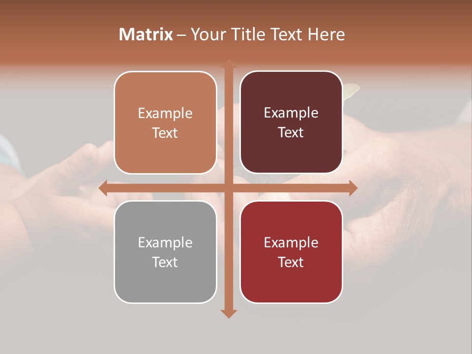Beginnings Handful Achievement PowerPoint Template