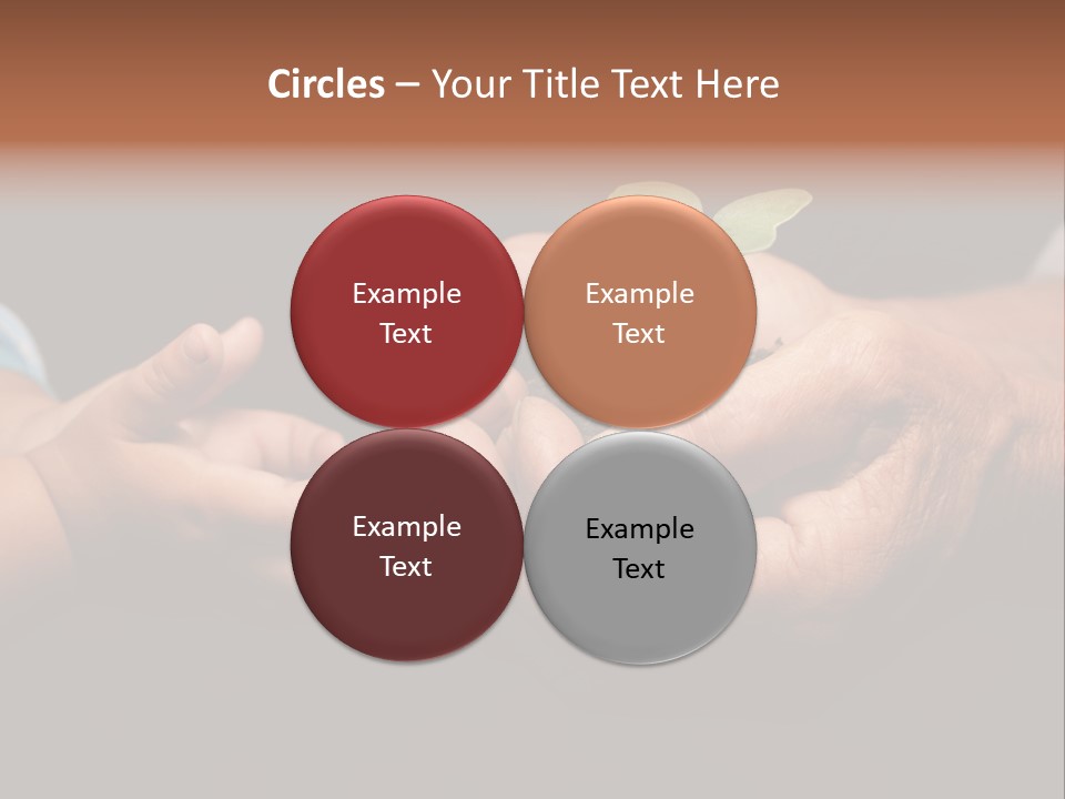 Beginnings Handful Achievement PowerPoint Template