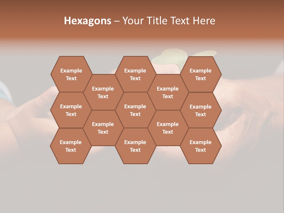 Beginnings Handful Achievement PowerPoint Template