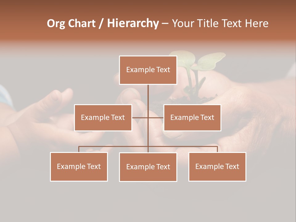 Beginnings Handful Achievement PowerPoint Template