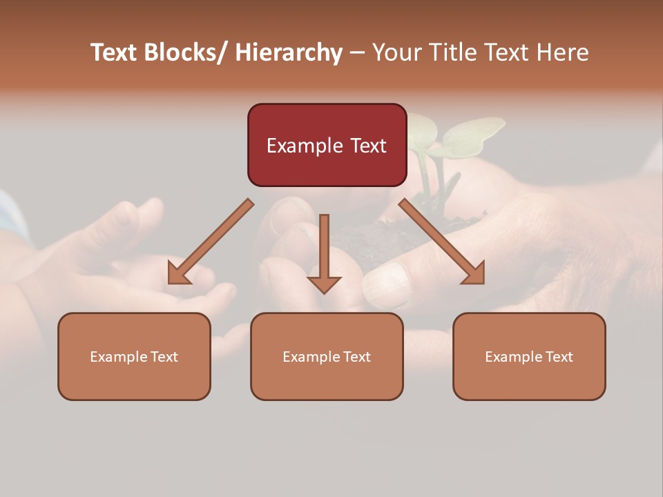 Beginnings Handful Achievement PowerPoint Template