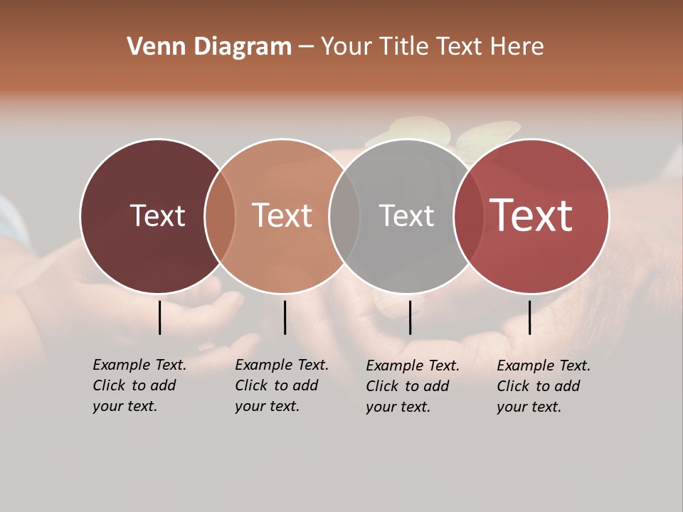Beginnings Handful Achievement PowerPoint Template