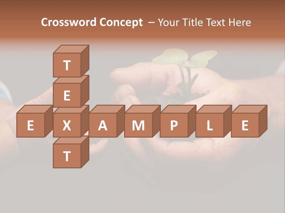 Beginnings Handful Achievement PowerPoint Template
