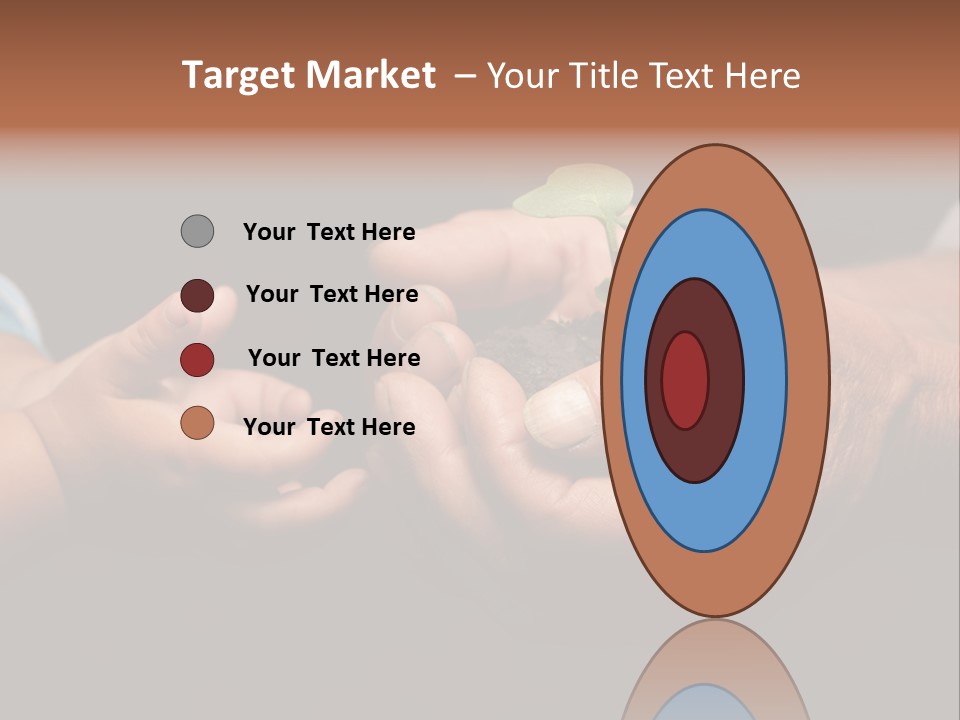 Beginnings Handful Achievement PowerPoint Template