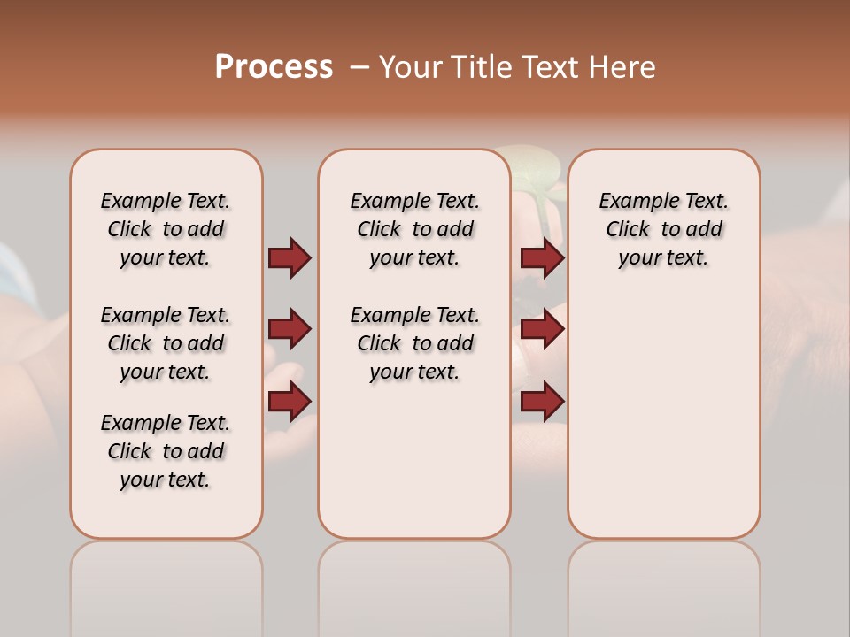 Beginnings Handful Achievement PowerPoint Template