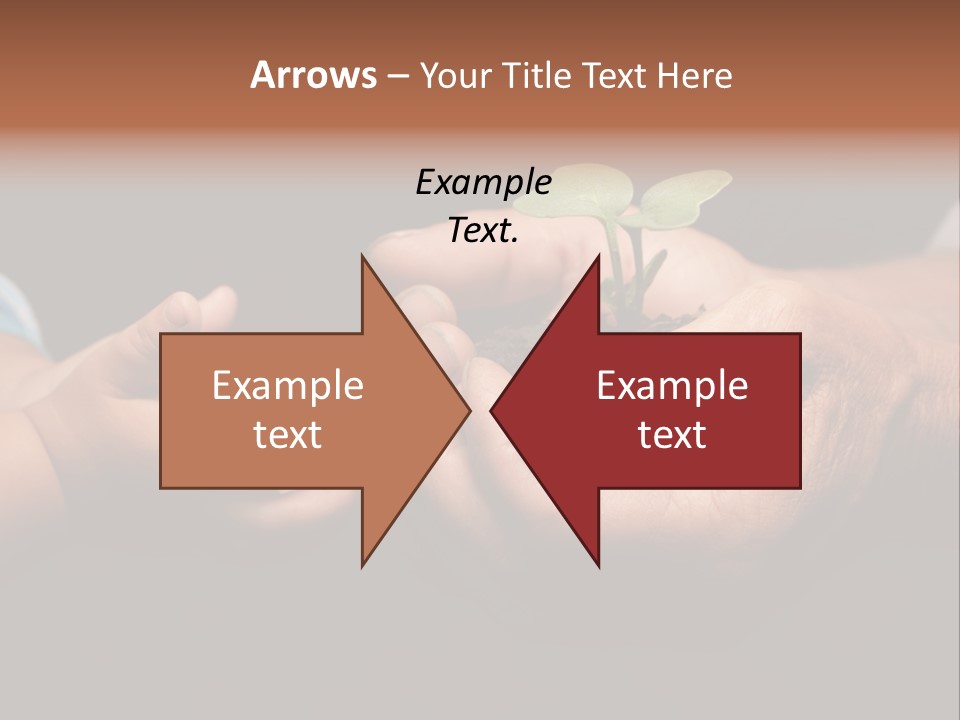 Beginnings Handful Achievement PowerPoint Template