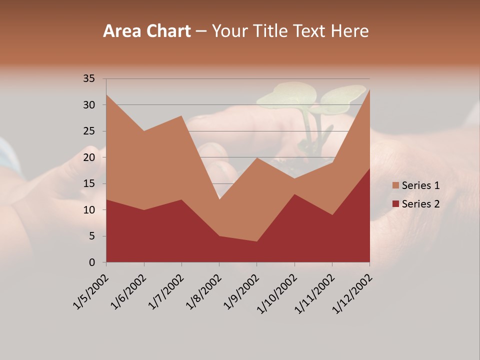 Beginnings Handful Achievement PowerPoint Template