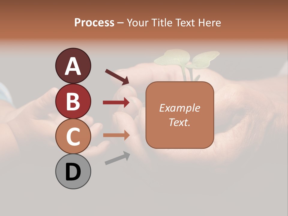 Beginnings Handful Achievement PowerPoint Template