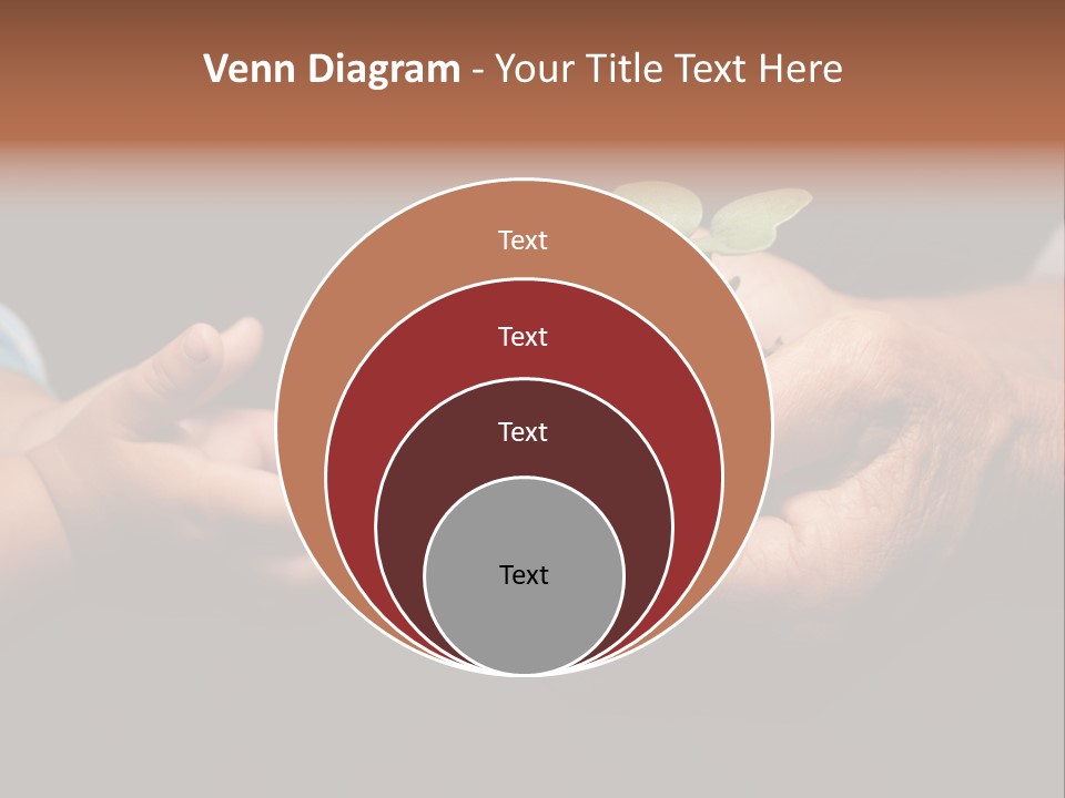Beginnings Handful Achievement PowerPoint Template