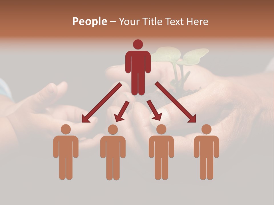 Beginnings Handful Achievement PowerPoint Template