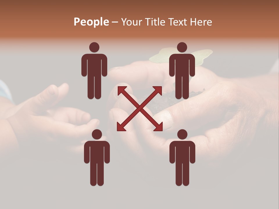 Beginnings Handful Achievement PowerPoint Template