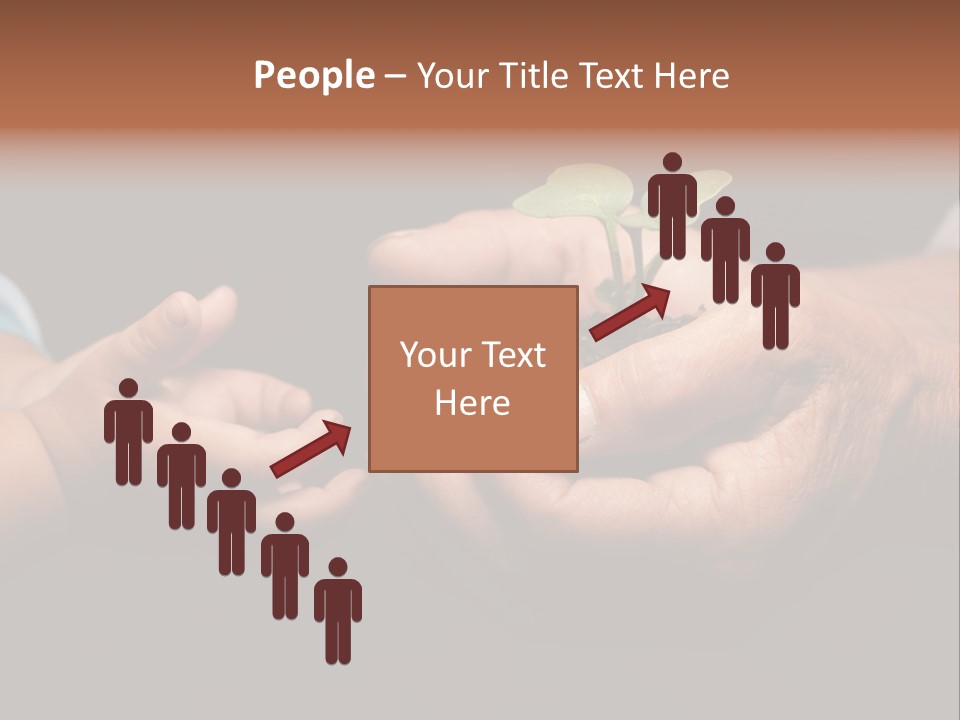 Beginnings Handful Achievement PowerPoint Template