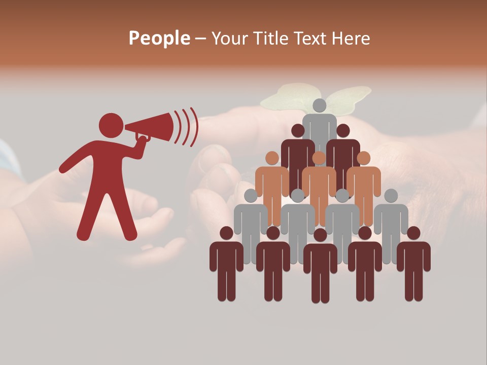 Beginnings Handful Achievement PowerPoint Template