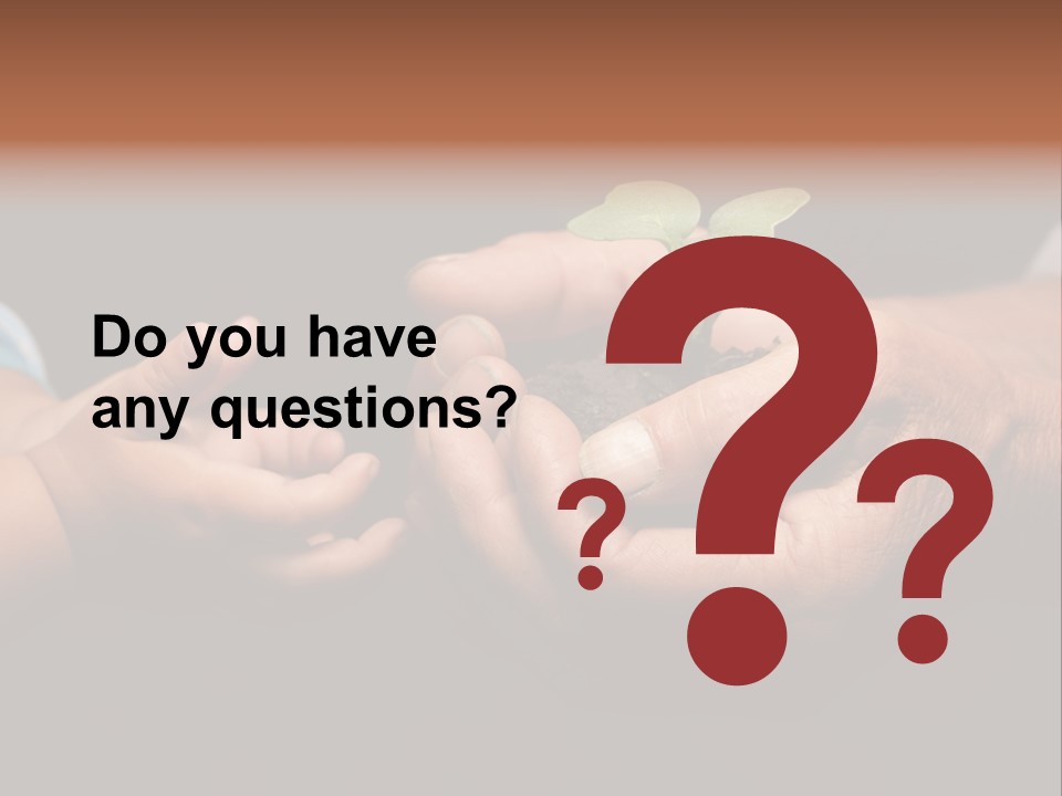 Beginnings Handful Achievement PowerPoint Template