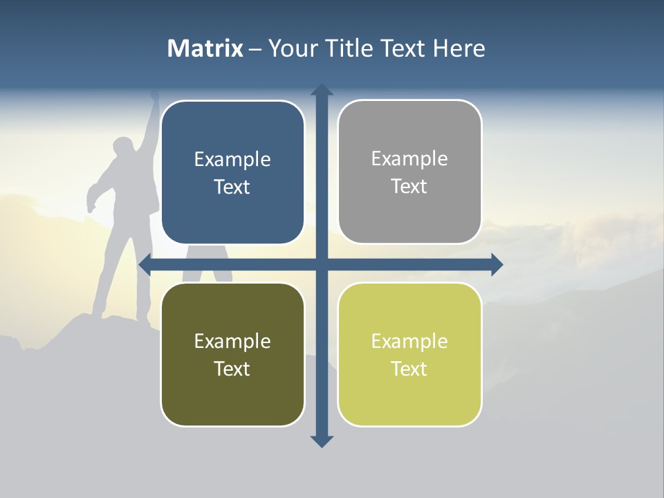 Free Horizon Sunrise PowerPoint Template