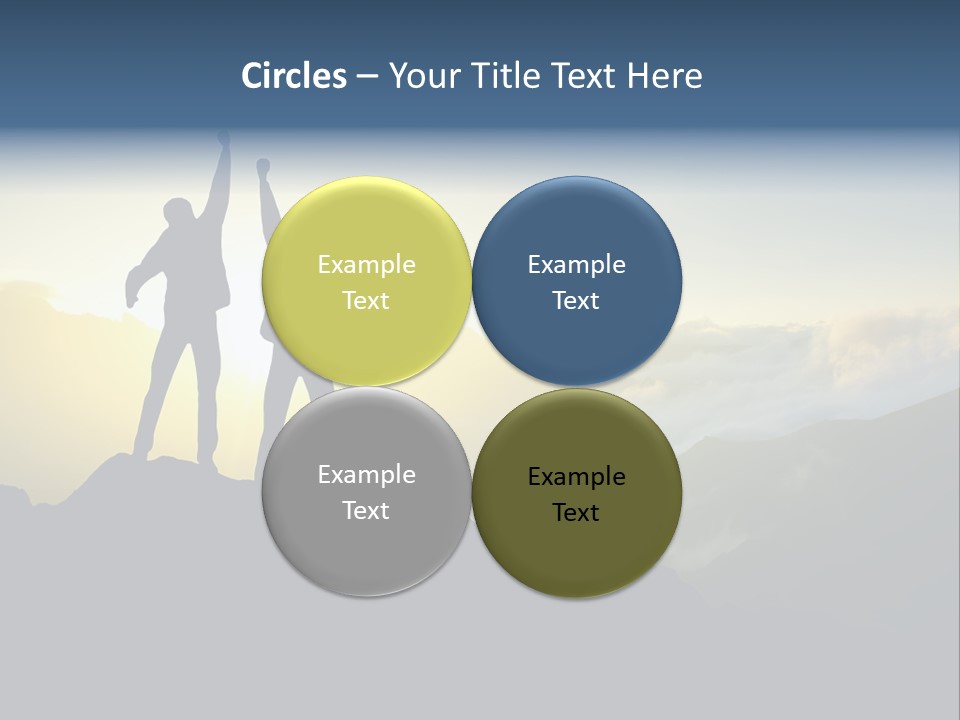 Free Horizon Sunrise PowerPoint Template