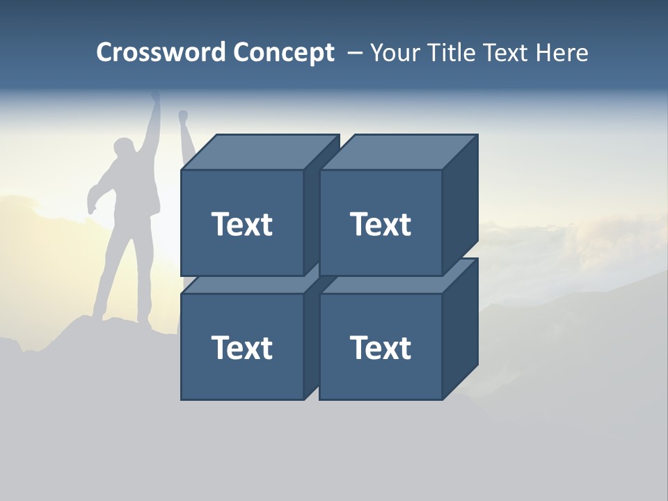 Free Horizon Sunrise PowerPoint Template