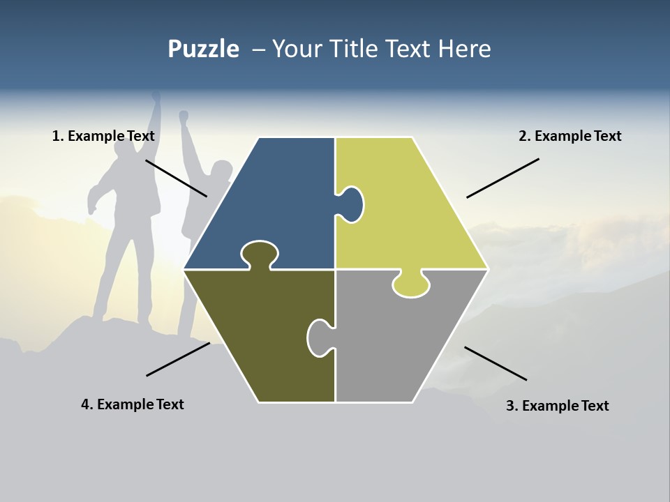 Free Horizon Sunrise PowerPoint Template