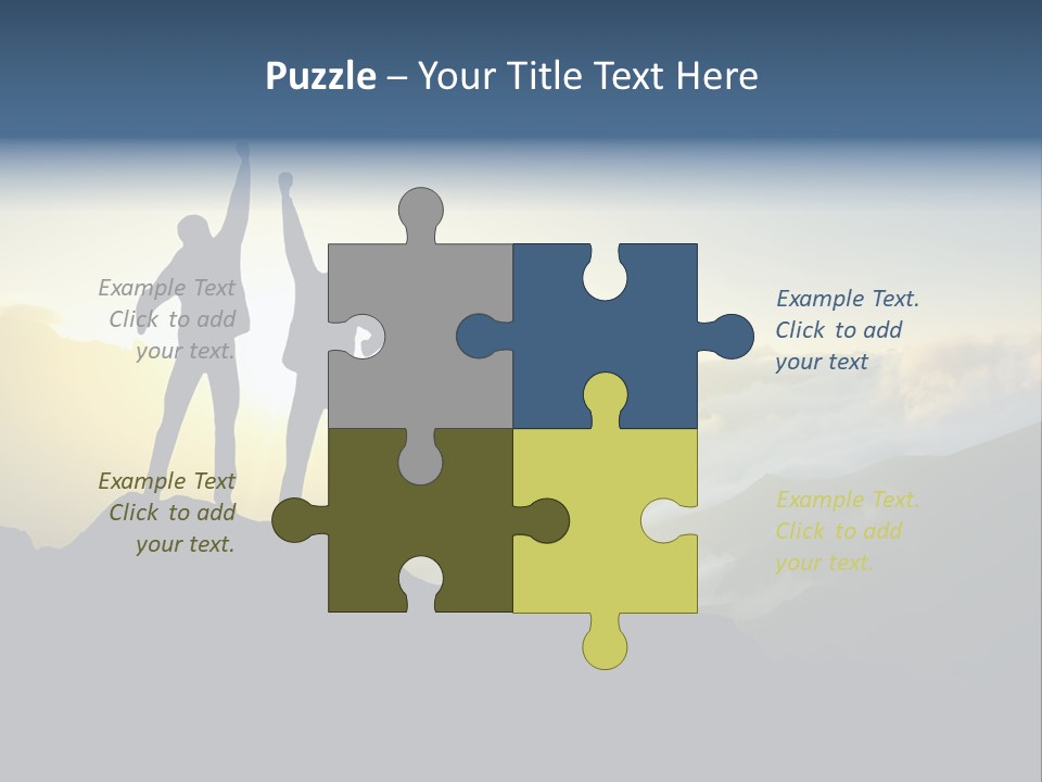 Free Horizon Sunrise PowerPoint Template