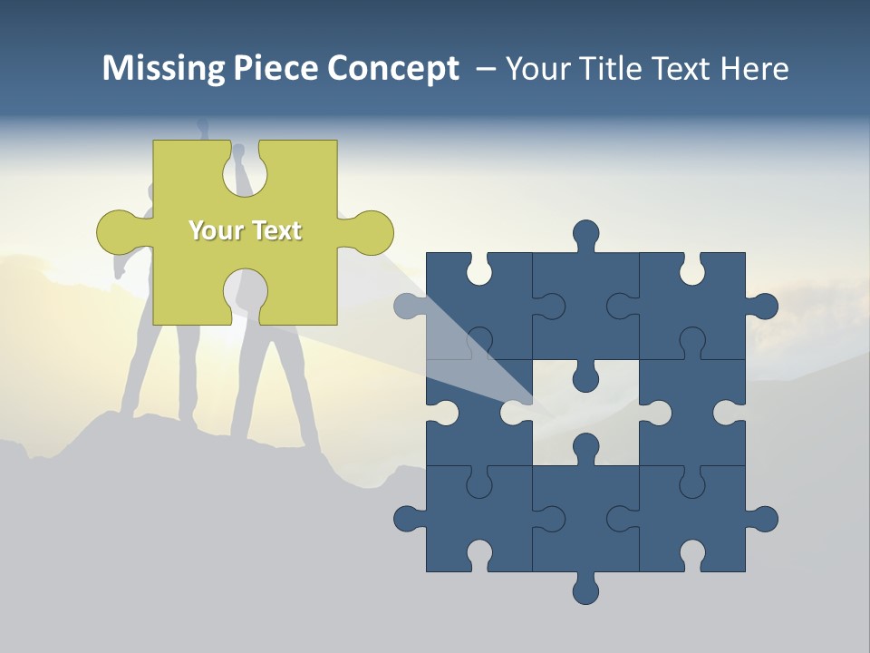 Free Horizon Sunrise PowerPoint Template
