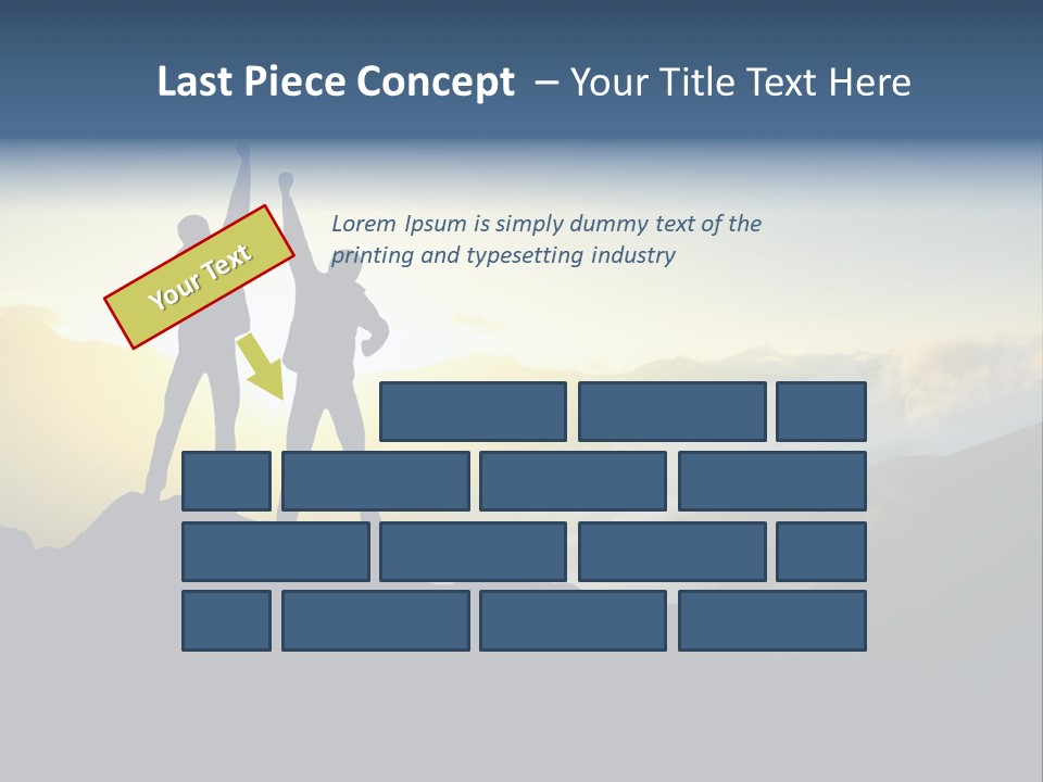 Free Horizon Sunrise PowerPoint Template