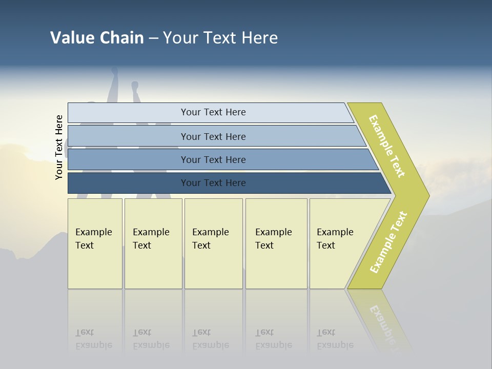 Free Horizon Sunrise PowerPoint Template