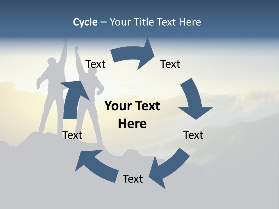 Free Horizon Sunrise PowerPoint Template