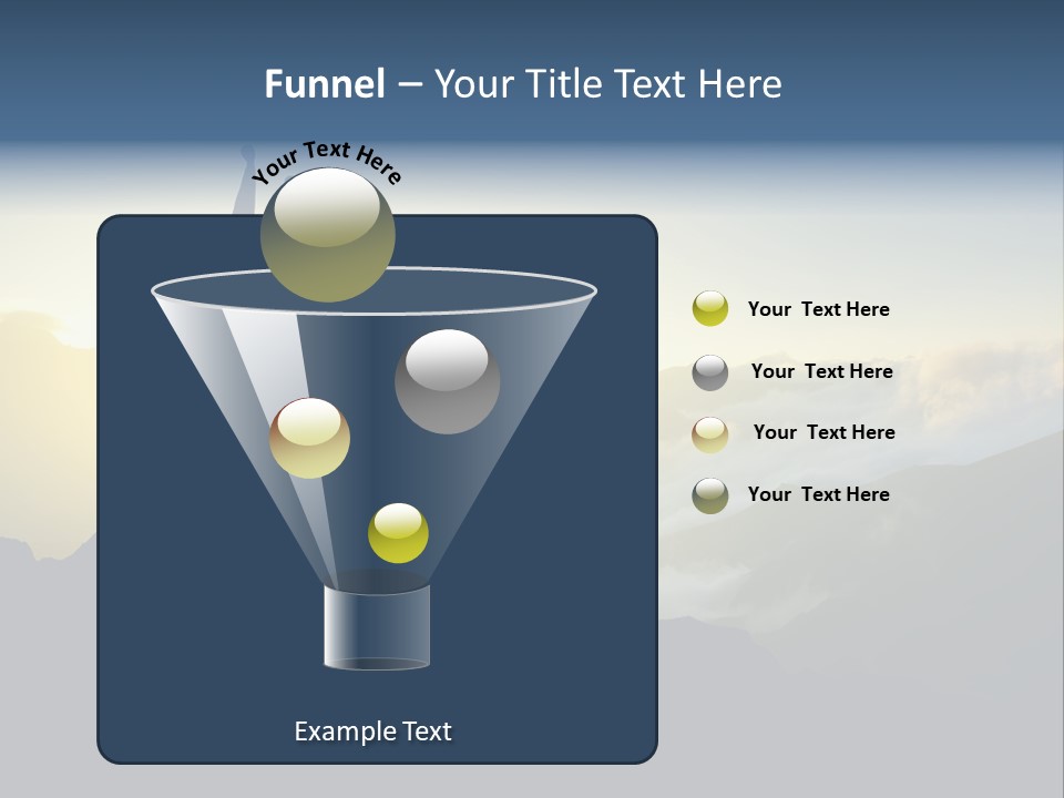 Free Horizon Sunrise PowerPoint Template