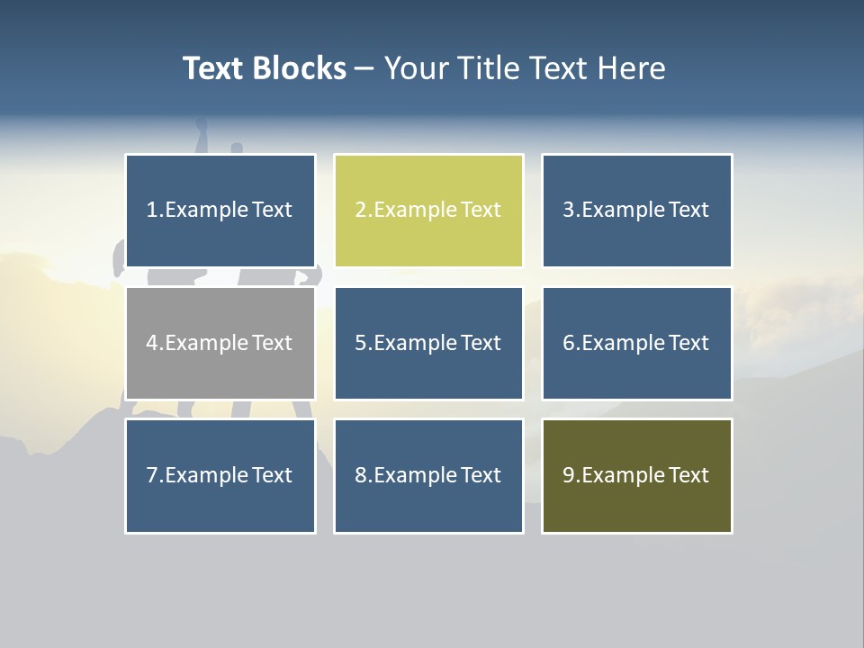 Free Horizon Sunrise PowerPoint Template
