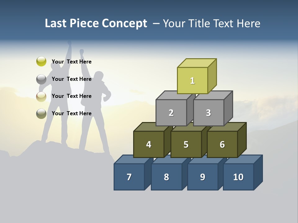 Free Horizon Sunrise PowerPoint Template