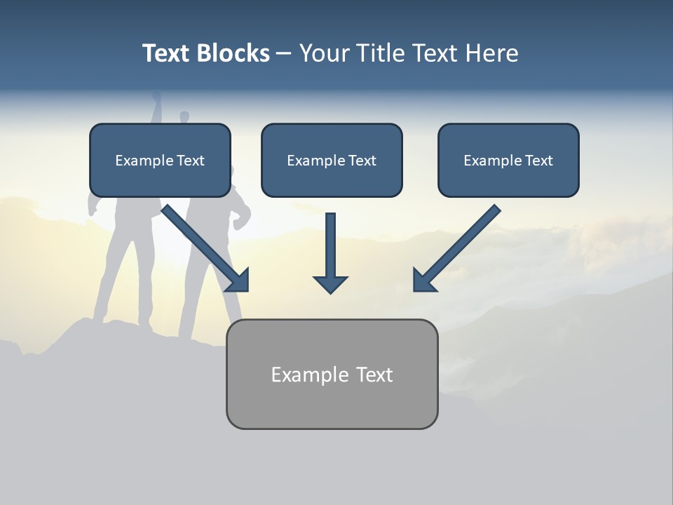 Free Horizon Sunrise PowerPoint Template