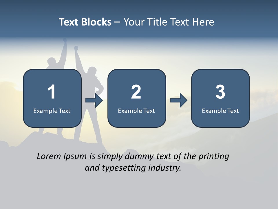 Free Horizon Sunrise PowerPoint Template