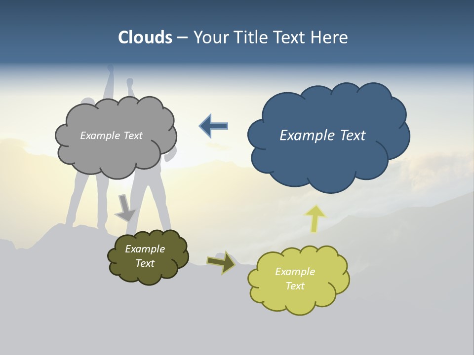 Free Horizon Sunrise PowerPoint Template