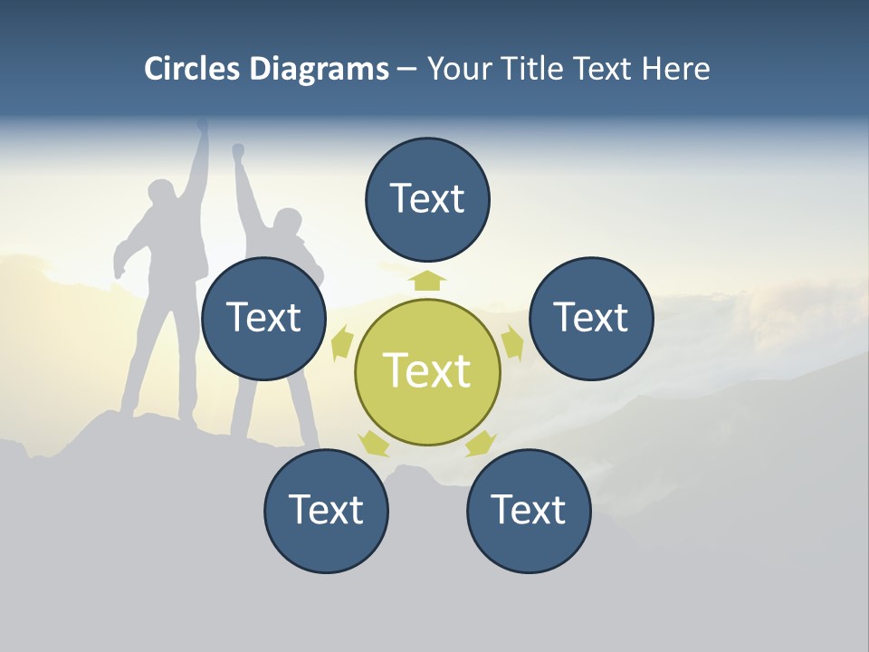 Free Horizon Sunrise PowerPoint Template
