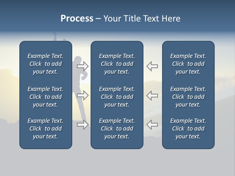 Free Horizon Sunrise PowerPoint Template
