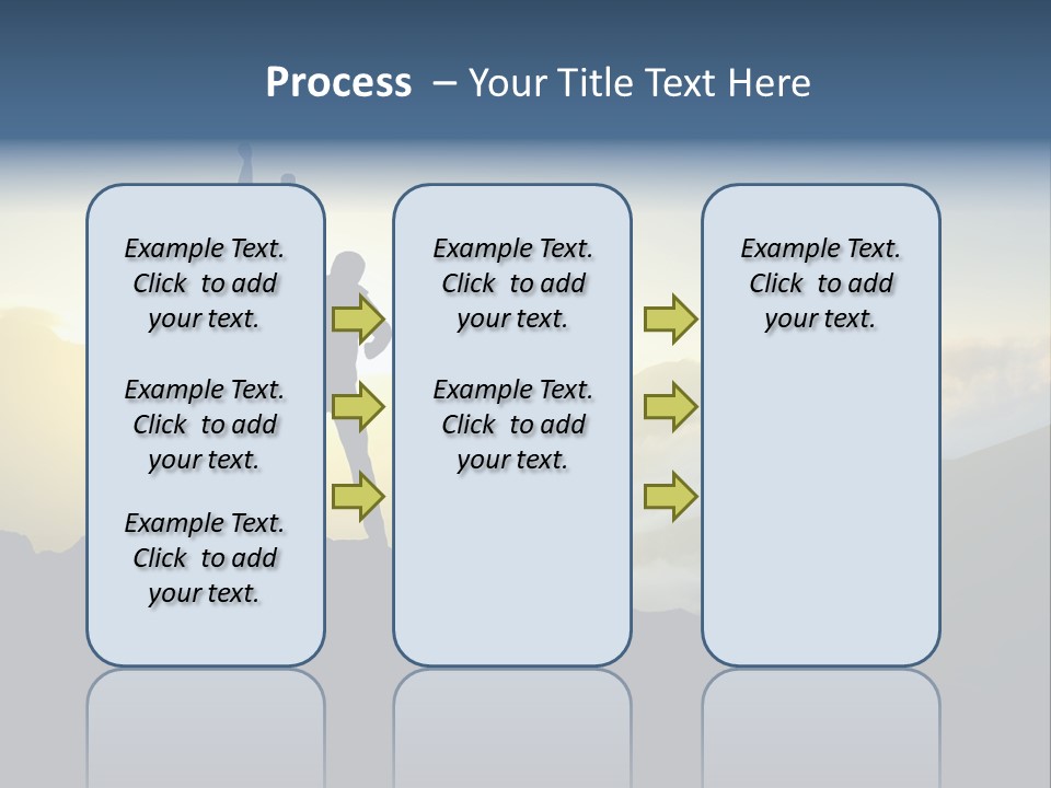 Free Horizon Sunrise PowerPoint Template