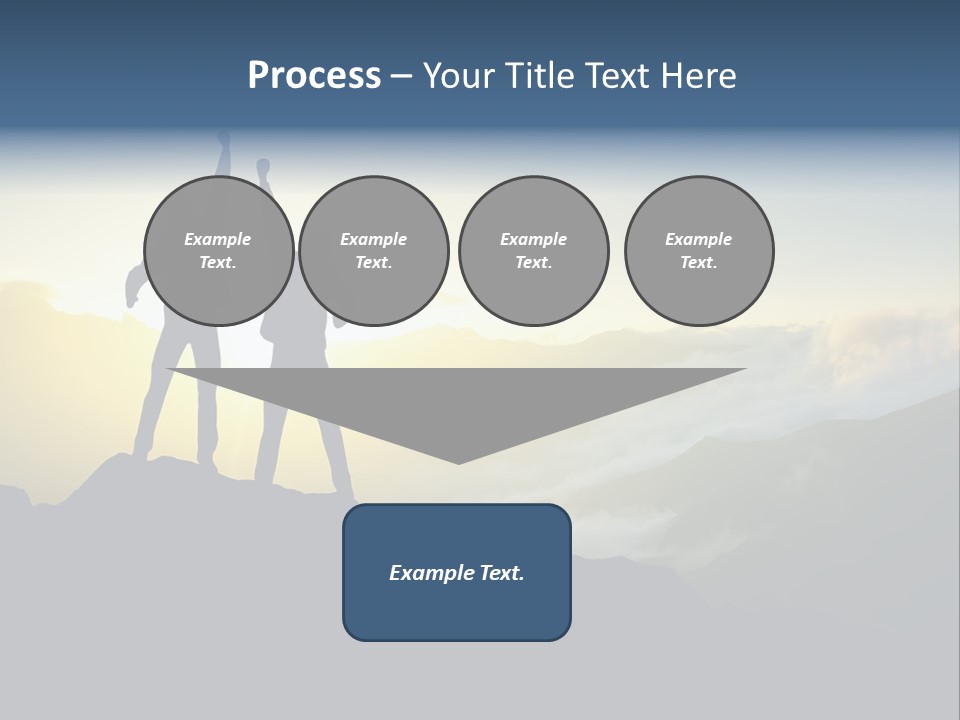Free Horizon Sunrise PowerPoint Template