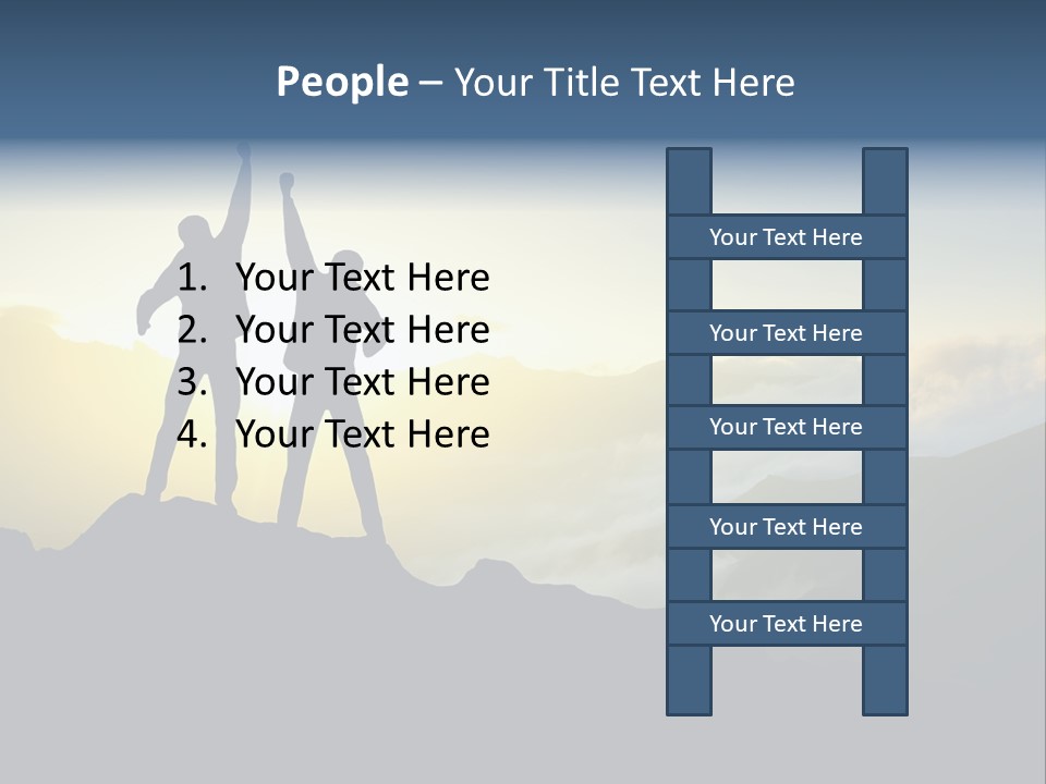 Free Horizon Sunrise PowerPoint Template