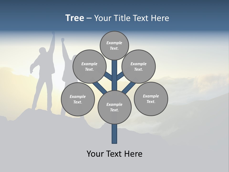 Free Horizon Sunrise PowerPoint Template