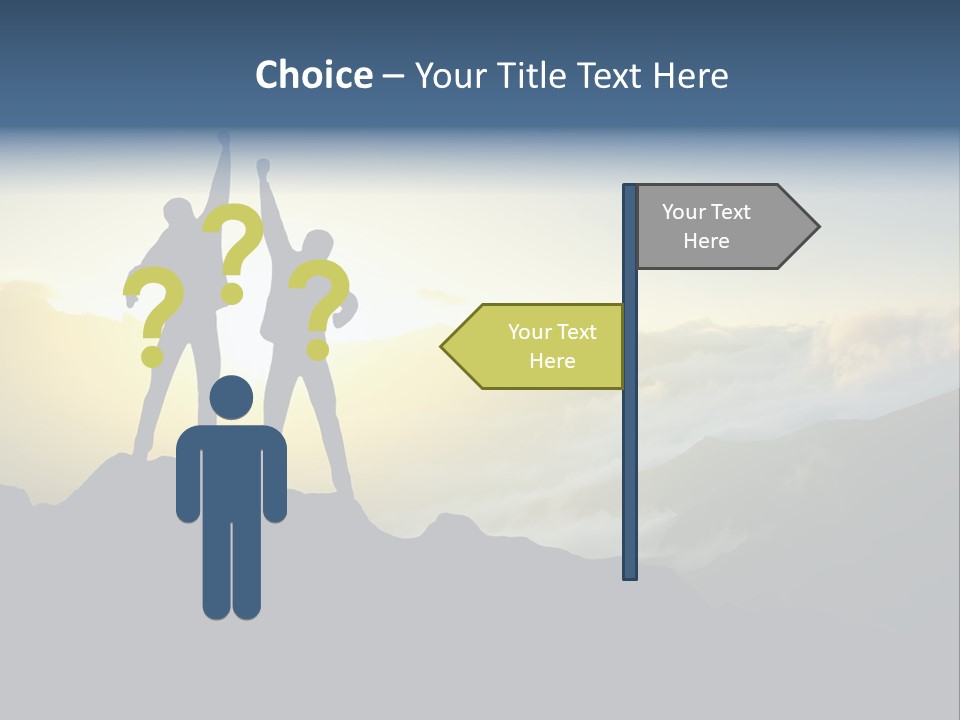Free Horizon Sunrise PowerPoint Template
