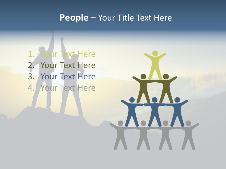 Free Horizon Sunrise PowerPoint Template