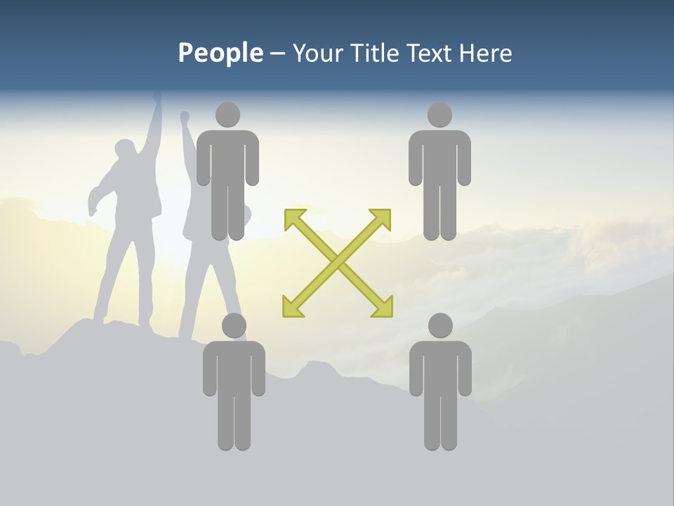 Free Horizon Sunrise PowerPoint Template