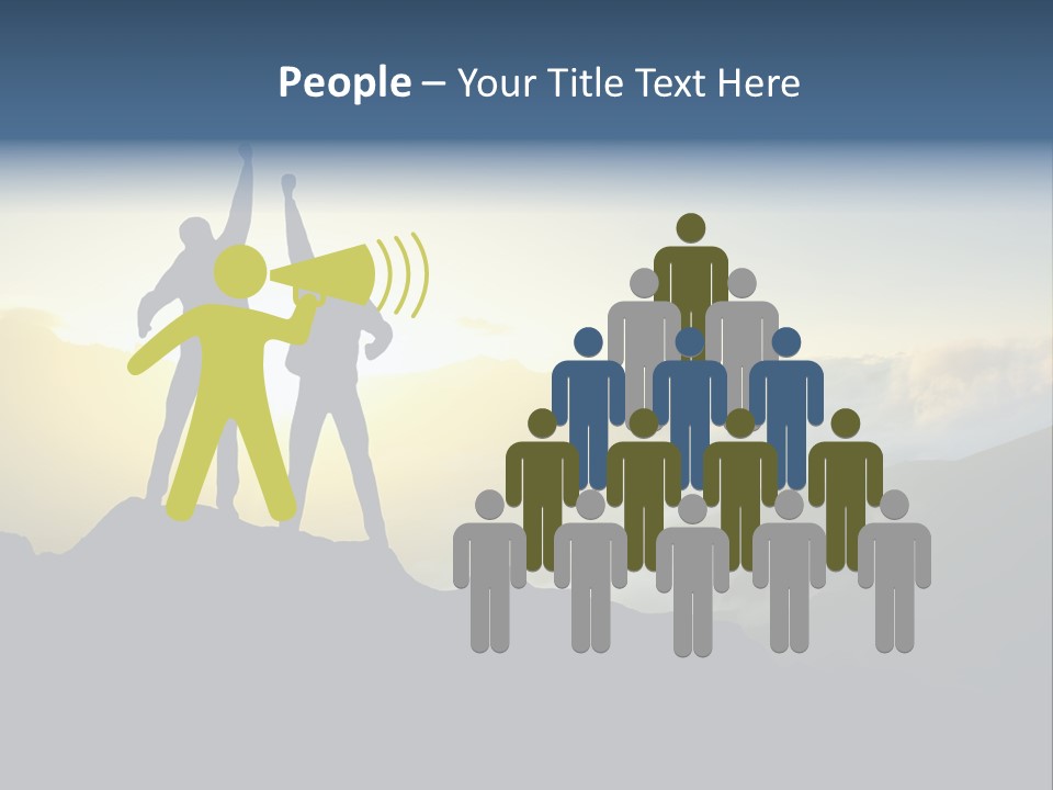 Free Horizon Sunrise PowerPoint Template