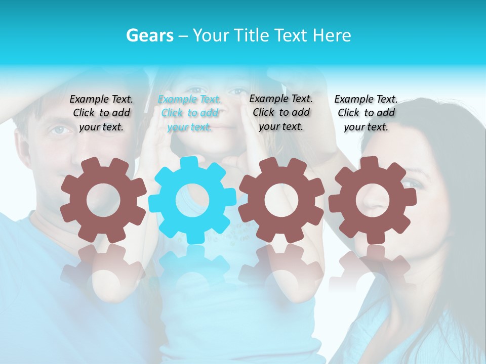 Father Young Real PowerPoint Template