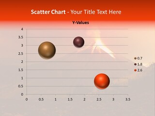 Flow Volcanic Power PowerPoint Template