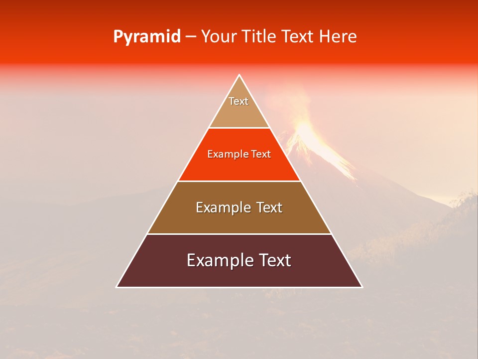 Flow Volcanic Power PowerPoint Template
